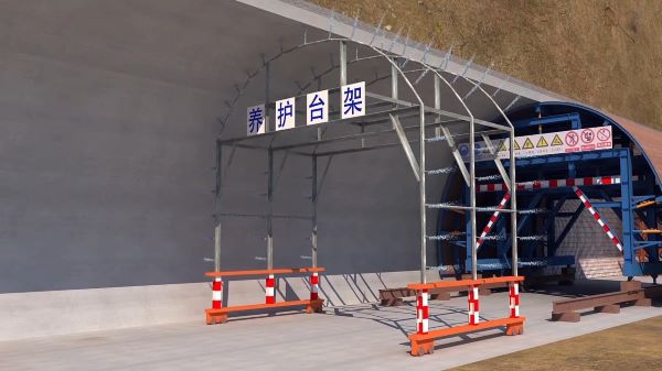 衢县隧道施工动画制作公司 - 隧道施工工艺和施工方法 - 隧道施工汇报动画视频 - bim 工程施工动画
